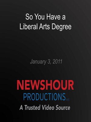 cover image of So You Have a Liberal Arts Degree